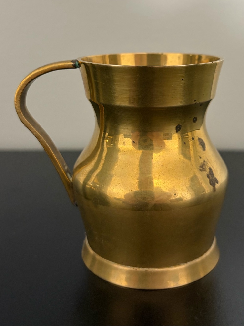 Vintage Brass Pitcher - Picture 2 of 10